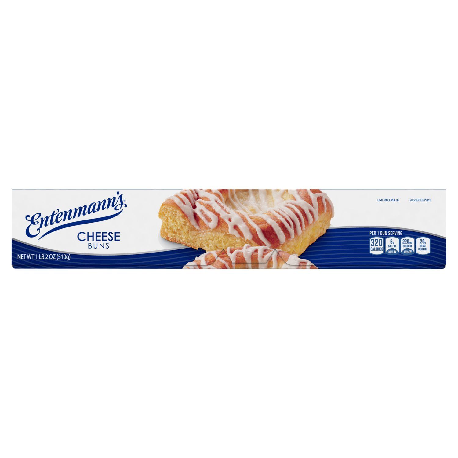 Entenmann's Cheese Buns, 1 lb 2 oz