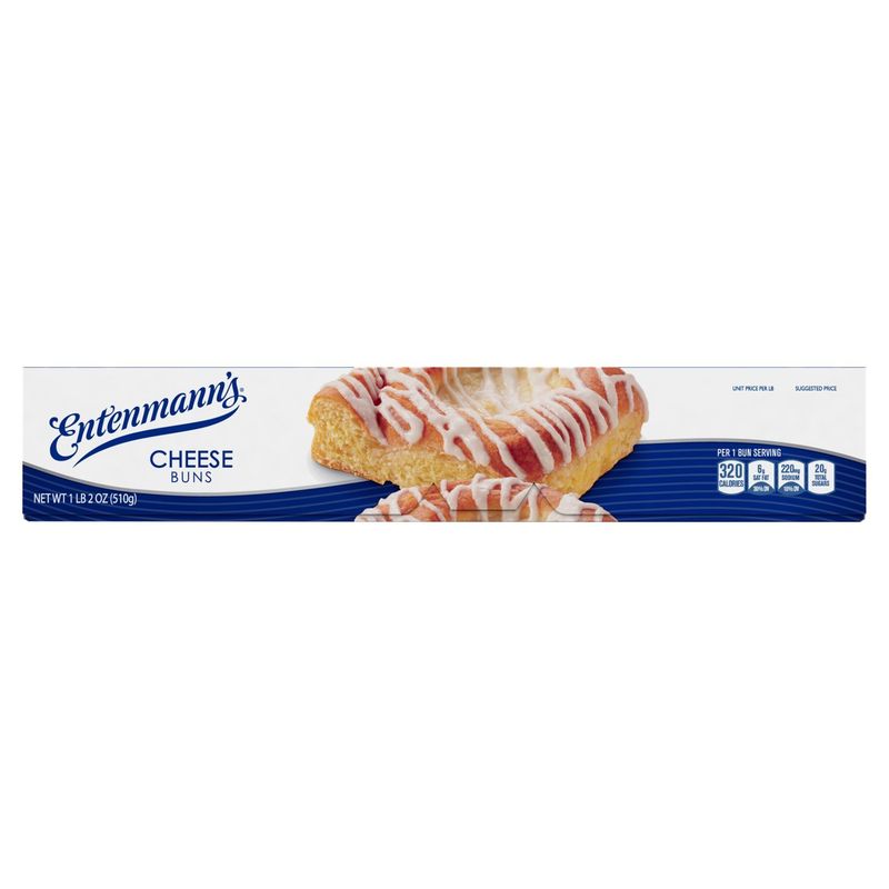 Entenmann's Cheese Buns, 1 lb 2 oz
