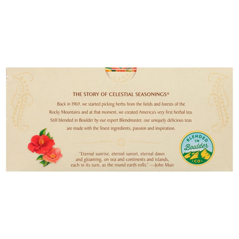 Celestial Seasonings Red Zinger Herbal Tea Bags, 20 count, 1.7 oz
