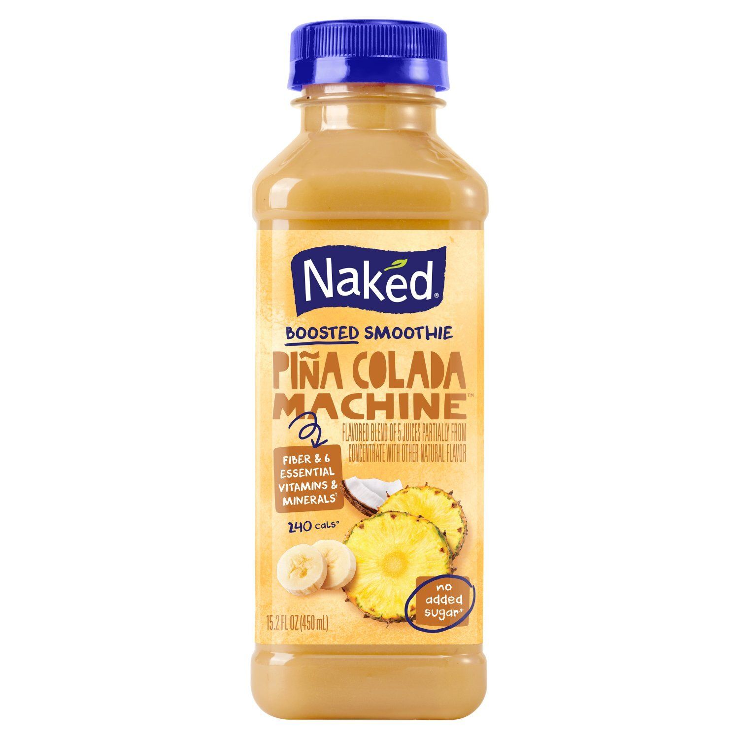 Naked Piña Colada Machine Boosted Smoothie, 15.2 fl oz