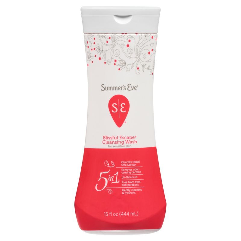 Summer's Eve Blissful Escape 5 in 1 Cleansing Wash, 15 fl oz