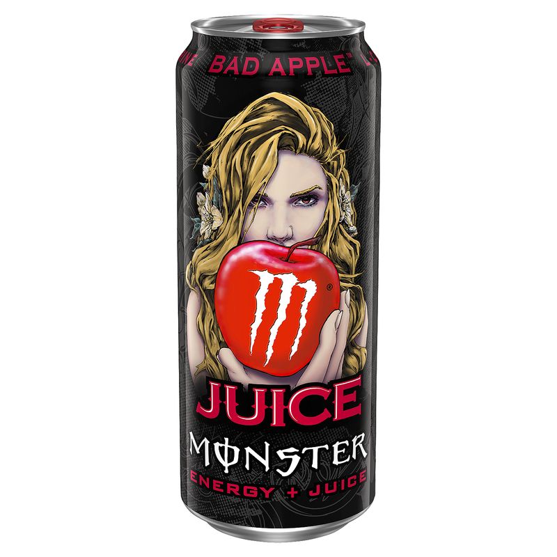 Juice Monster Bad Apple Energy Drink, 16 fl oz