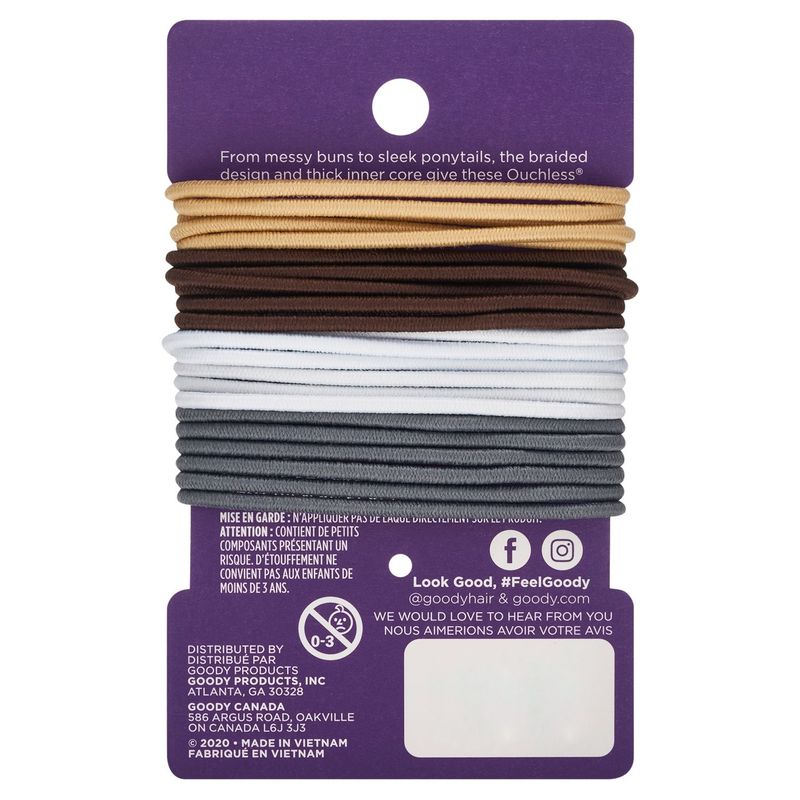Goody Thn Natural Elastic, 29 count