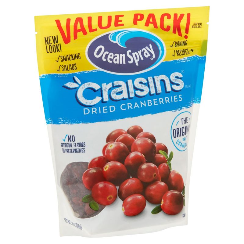 Ocean Spray Craisins The Original Dried Cranberries Value Pack!, 24 oz