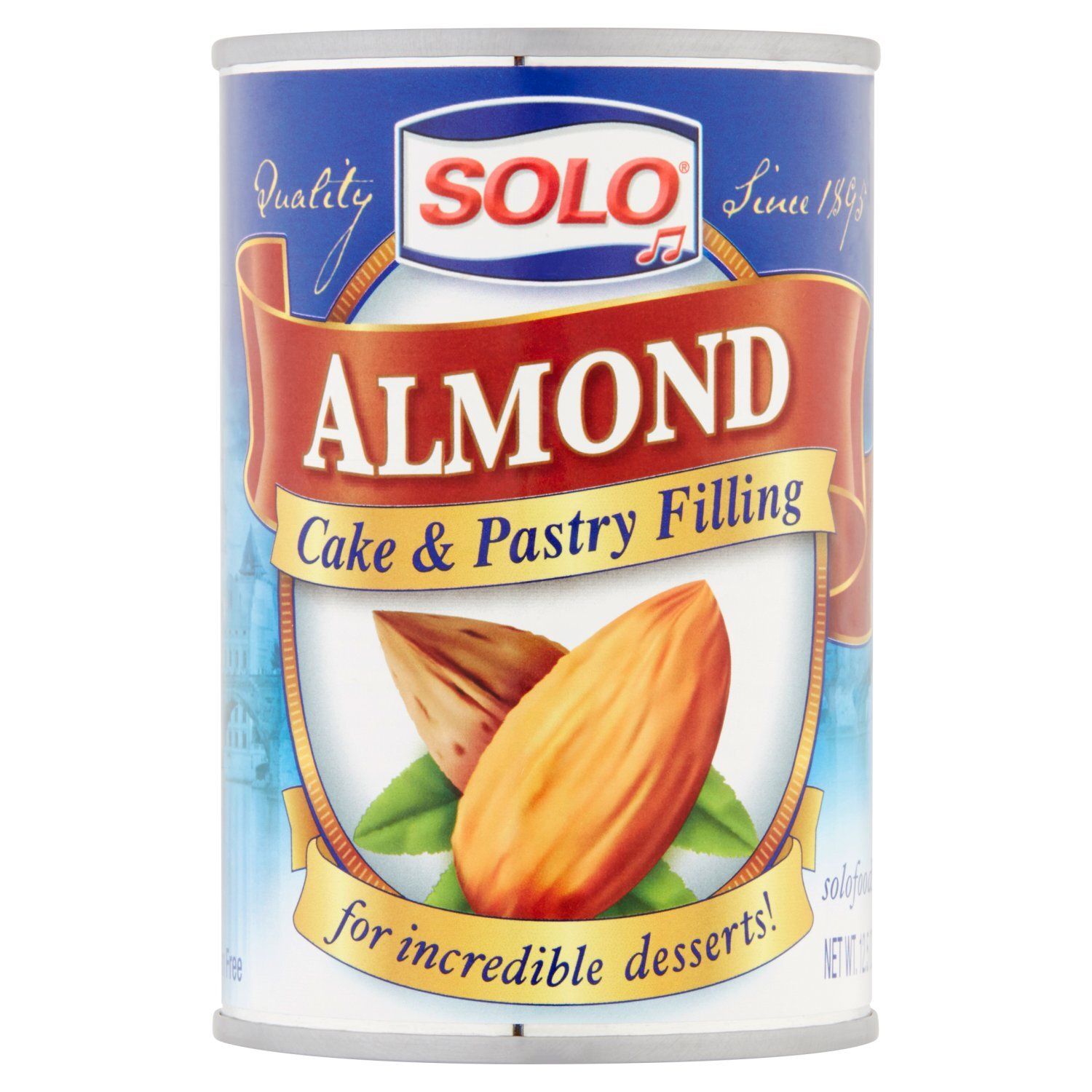 Solo Almond Cake &amp; Pastry Filling, 12.5 oz