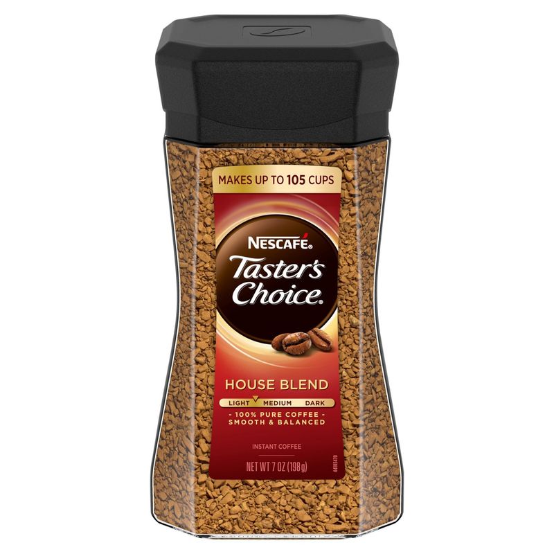 Nescafé Taster's Choice House Blend Instant Coffee, 7 oz
