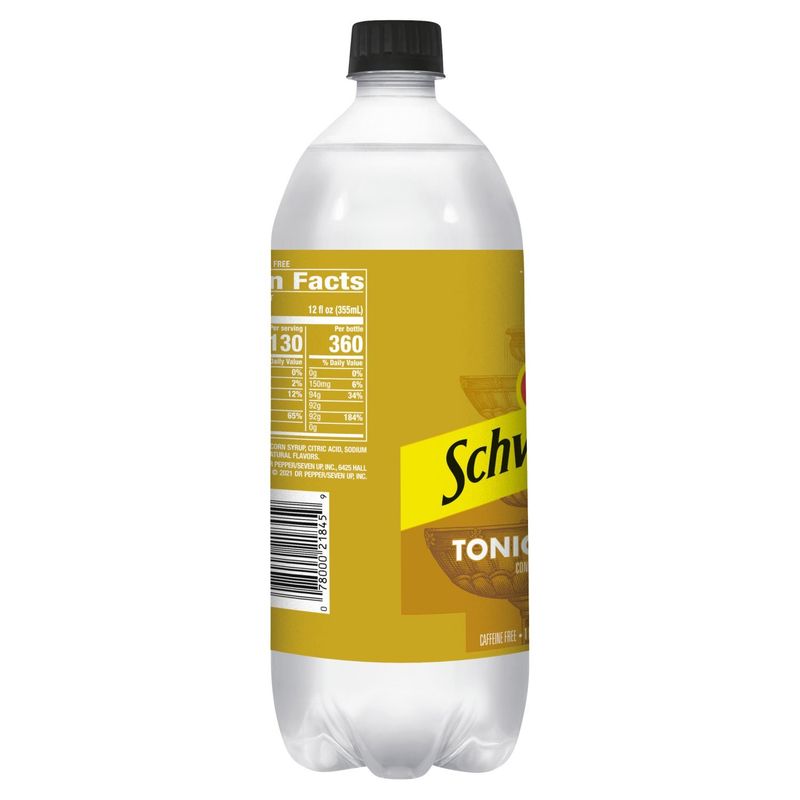 Schweppes Tonic Water, 33.8 fl oz