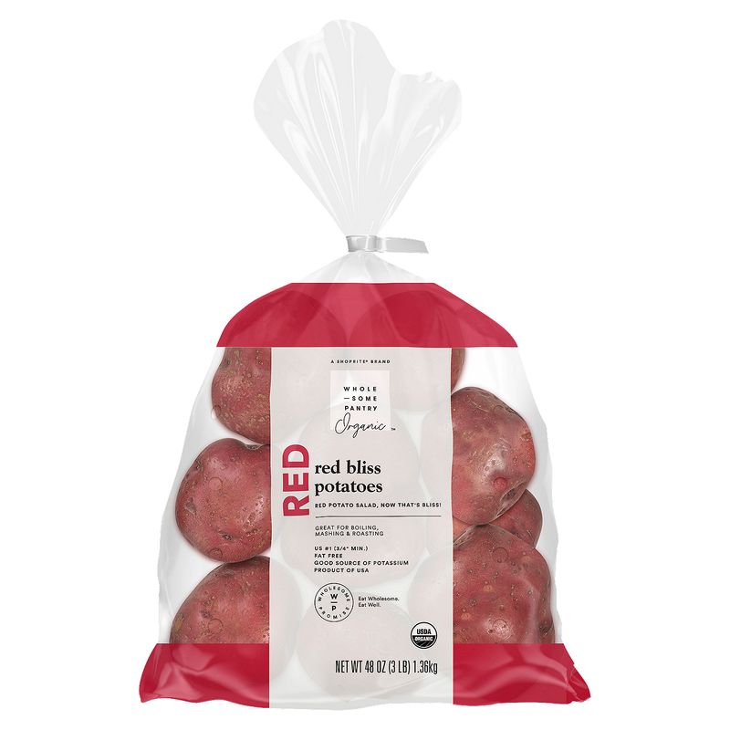Wholesome Pantry Organic Red Bliss Potatoes, 3 lb bag