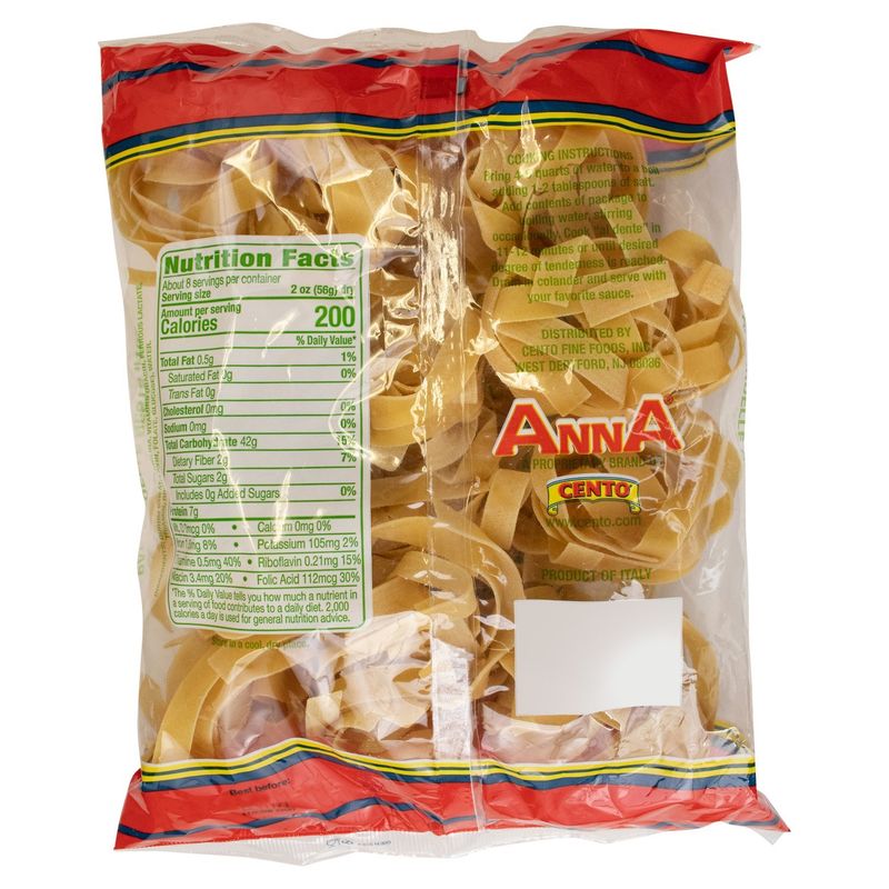 Anna Pappardelle Nests #102 Pasta, 16 oz