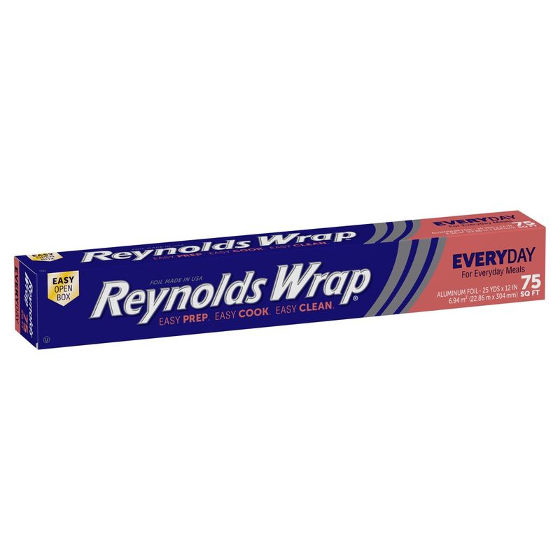 Reynolds Wrap Everyday Aluminum Foil 75 Sq Ft