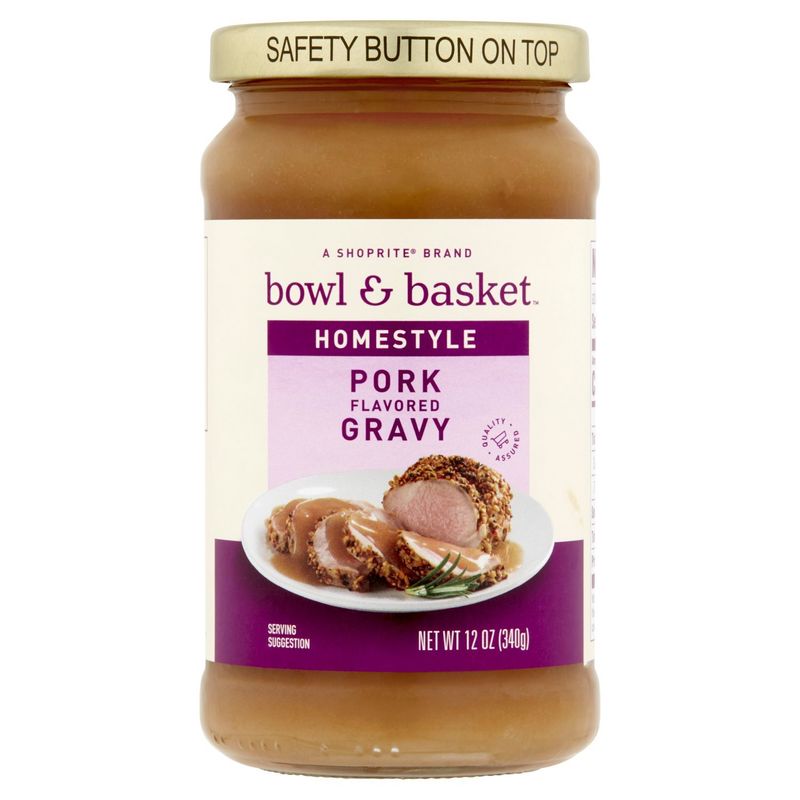 Bowl &amp; Basket Homestyle Pork Flavored Gravy, 12 oz