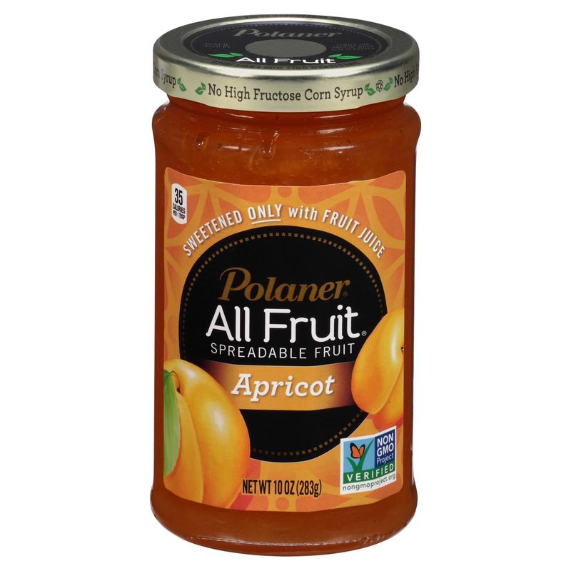 Polaner All Fruit Apricot Spreadable Fruit, 10 oz