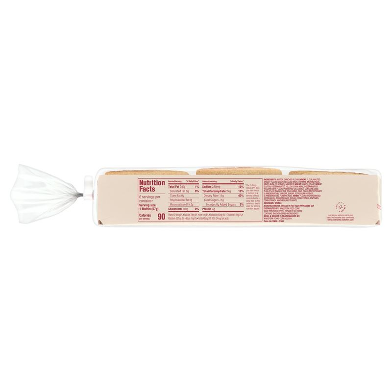 Bowl &amp; Basket Light English Muffins, 6 count, 12 oz