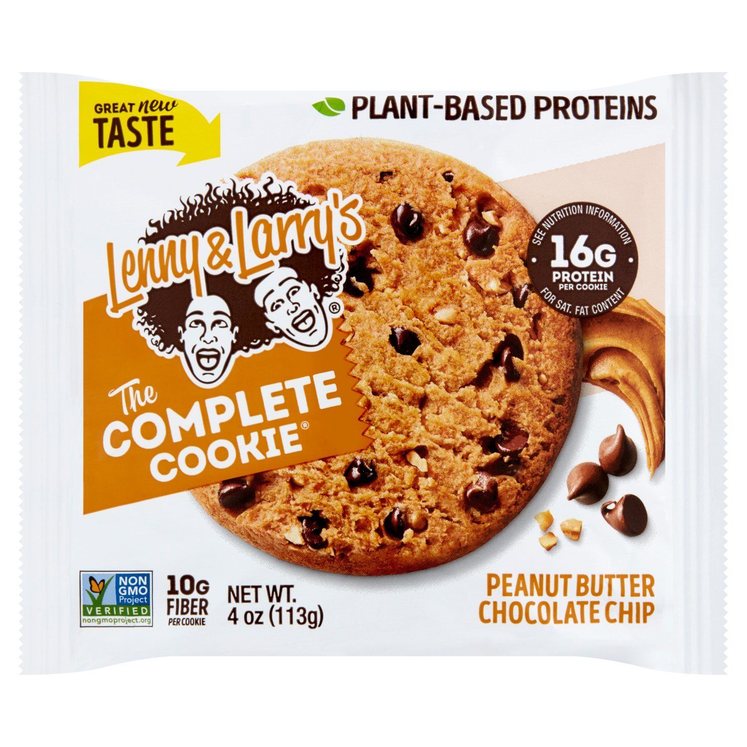 Lenny &amp; Larry's The Complete Cookie Peanut Butter Chocolate Chip, 4 oz