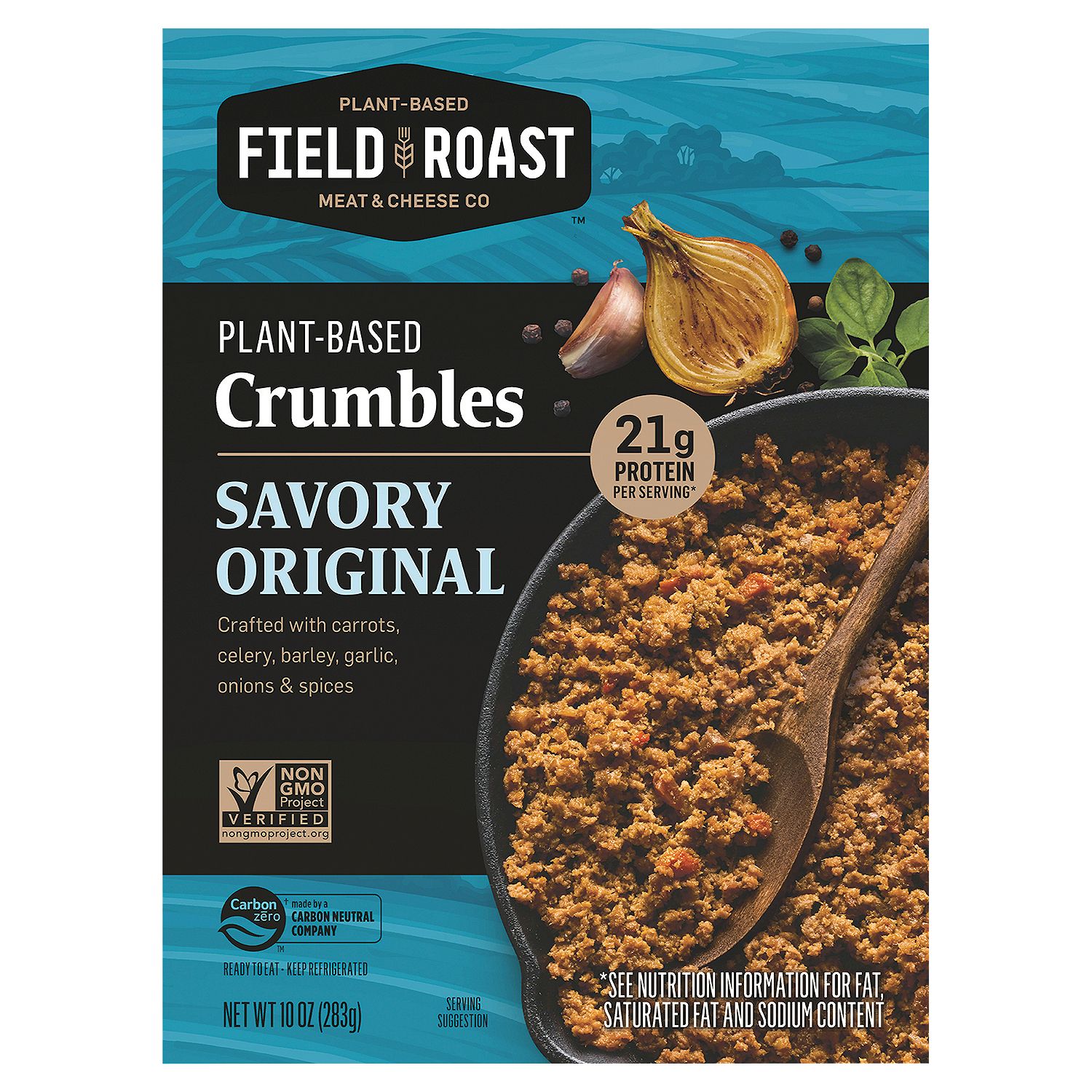 Field Roast Savory Original Plant-Based Crumbles, 10 oz