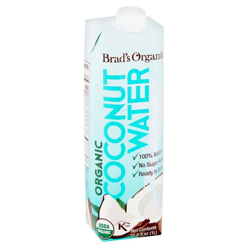 Brad's Organic Coconut Water, 33.8 fl oz