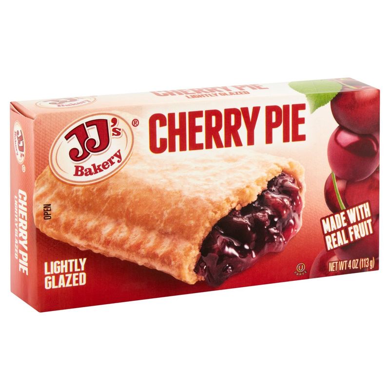 JJ's Bakery Lightly Glazed Cherry Pie, 4 oz