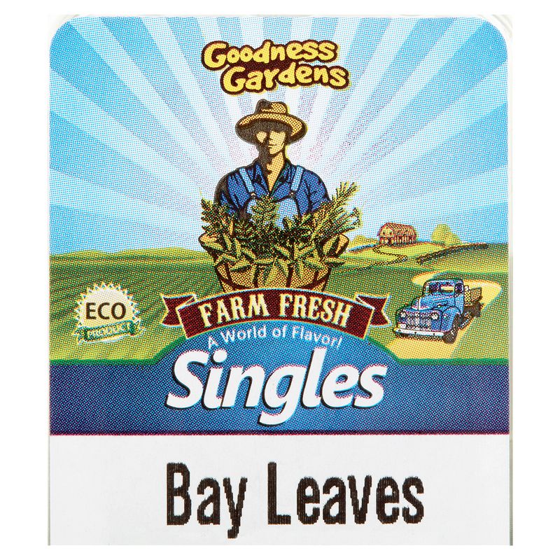 Goodness Gardens Farm Fresh Singles Bay Leaves, 0.25 oz