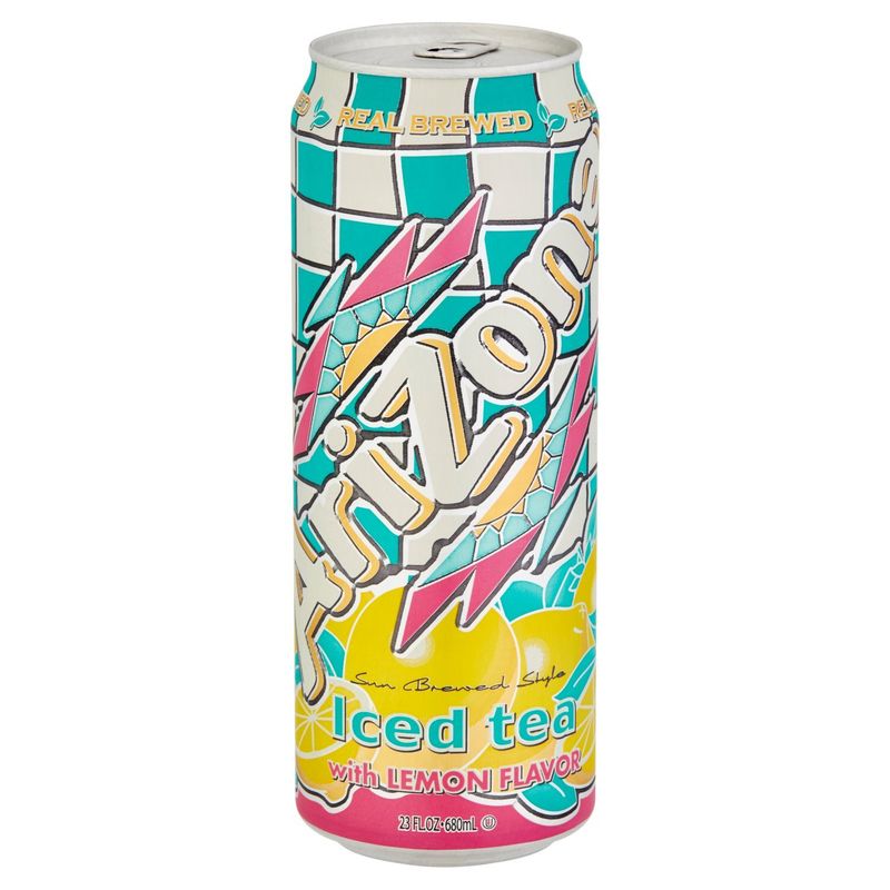 AriZona Sun Brewed Style Iced Tea with Lemon Flavor, 23 fl oz