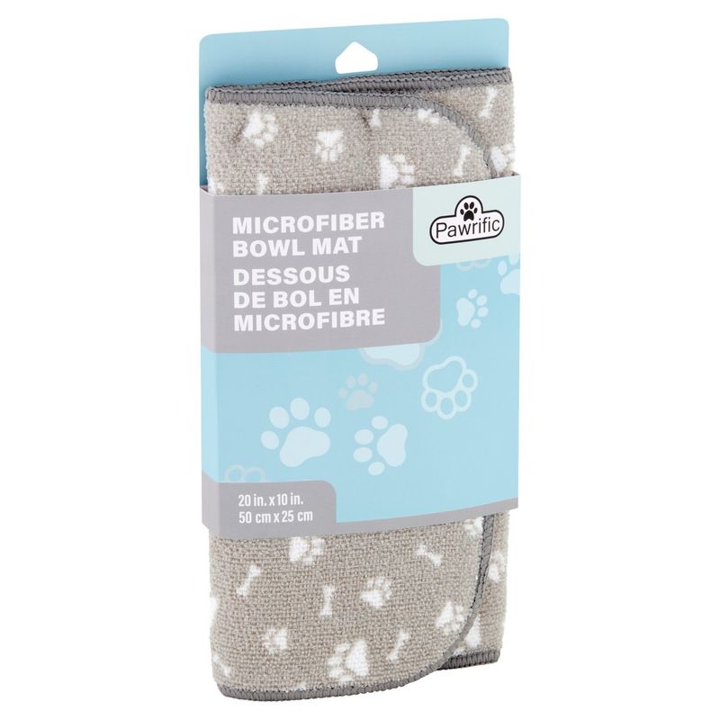 Pawrific Microfiber Bowl Mat