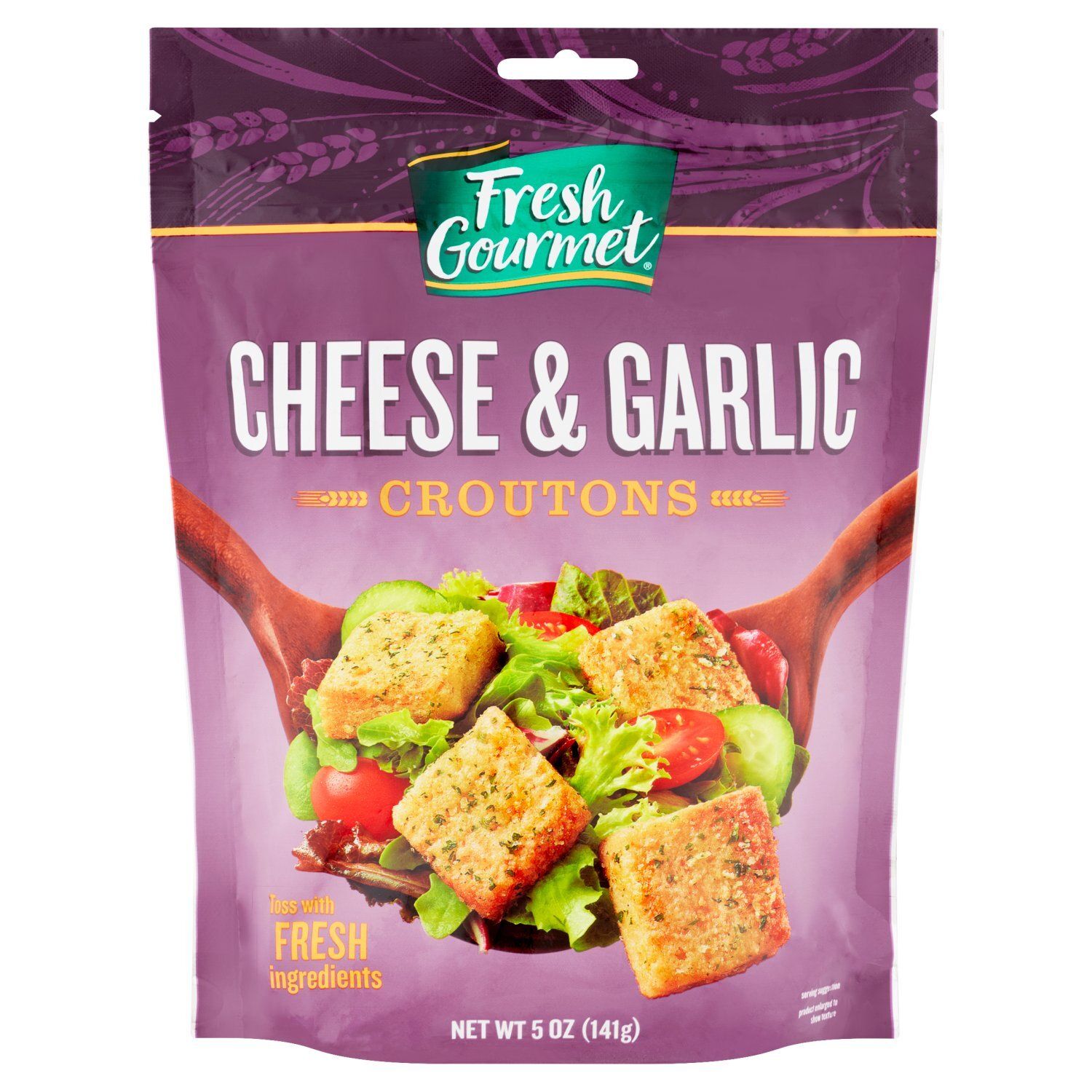 Fresh Gourmet Cheese &amp; Garlic Croutons, 5 oz