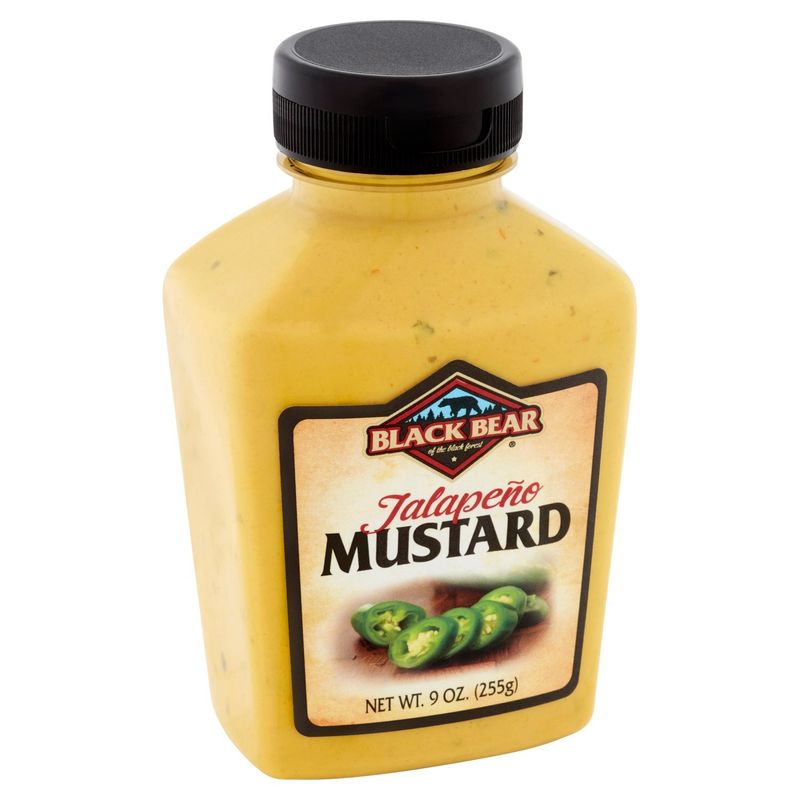 Black Bear Jalapeño Mustard, 9 oz
