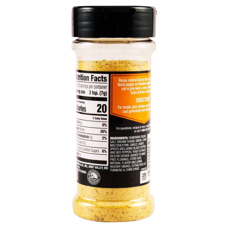 McCormick Grill Mates Honey Hickory Rub, 5.75 oz