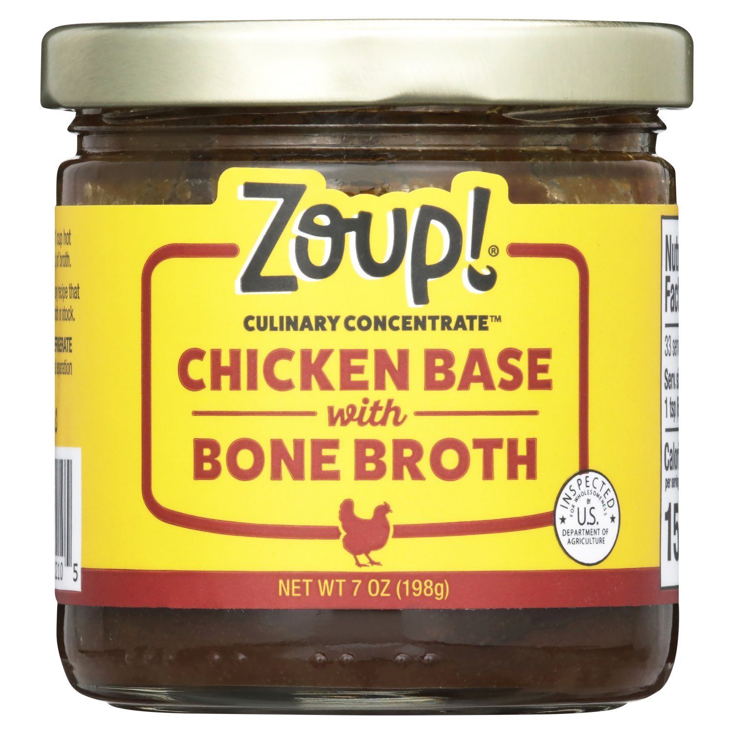 Zoup! Culinary Concentrate Chicken Base with Bone Broth, 7 oz