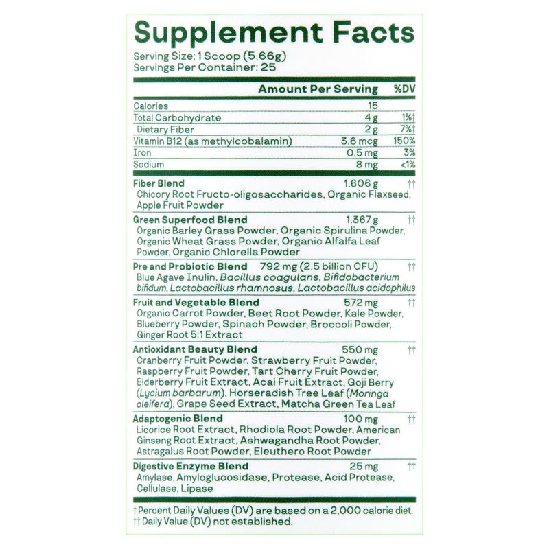 Bloom Mango Greens &amp; Superfoods Dietary Supplement, 4.99 oz
