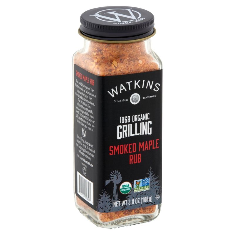 Watkins Smoked Maple Rub, 3.8 oz