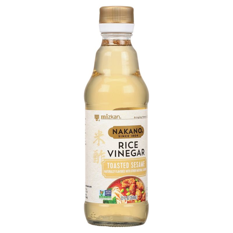 Mizkan Nakano Toasted Sesame Rice Vinegar, 12 fl oz