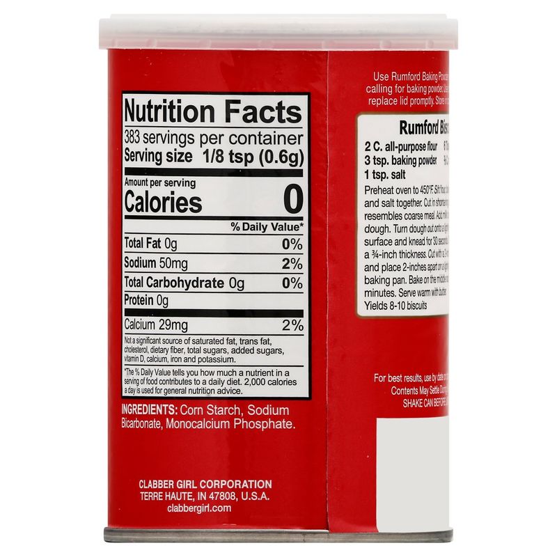 Rumford Baking Powder, 8.1 oz