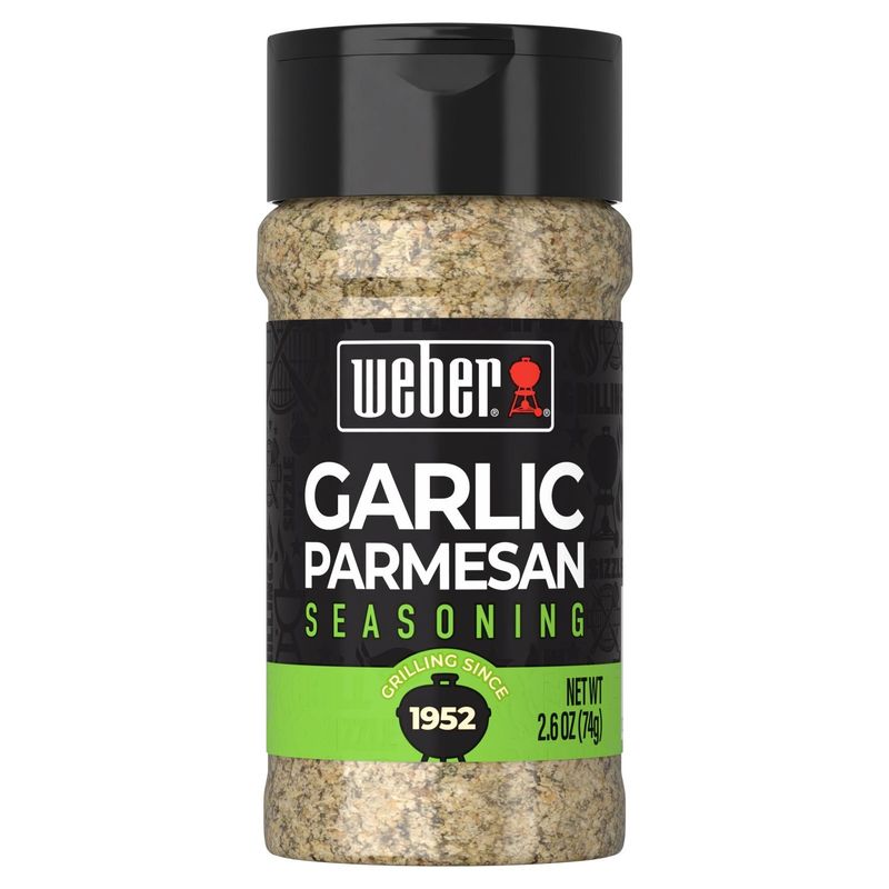 Weber Garlic Parmesan Seasoning, 2.6 oz