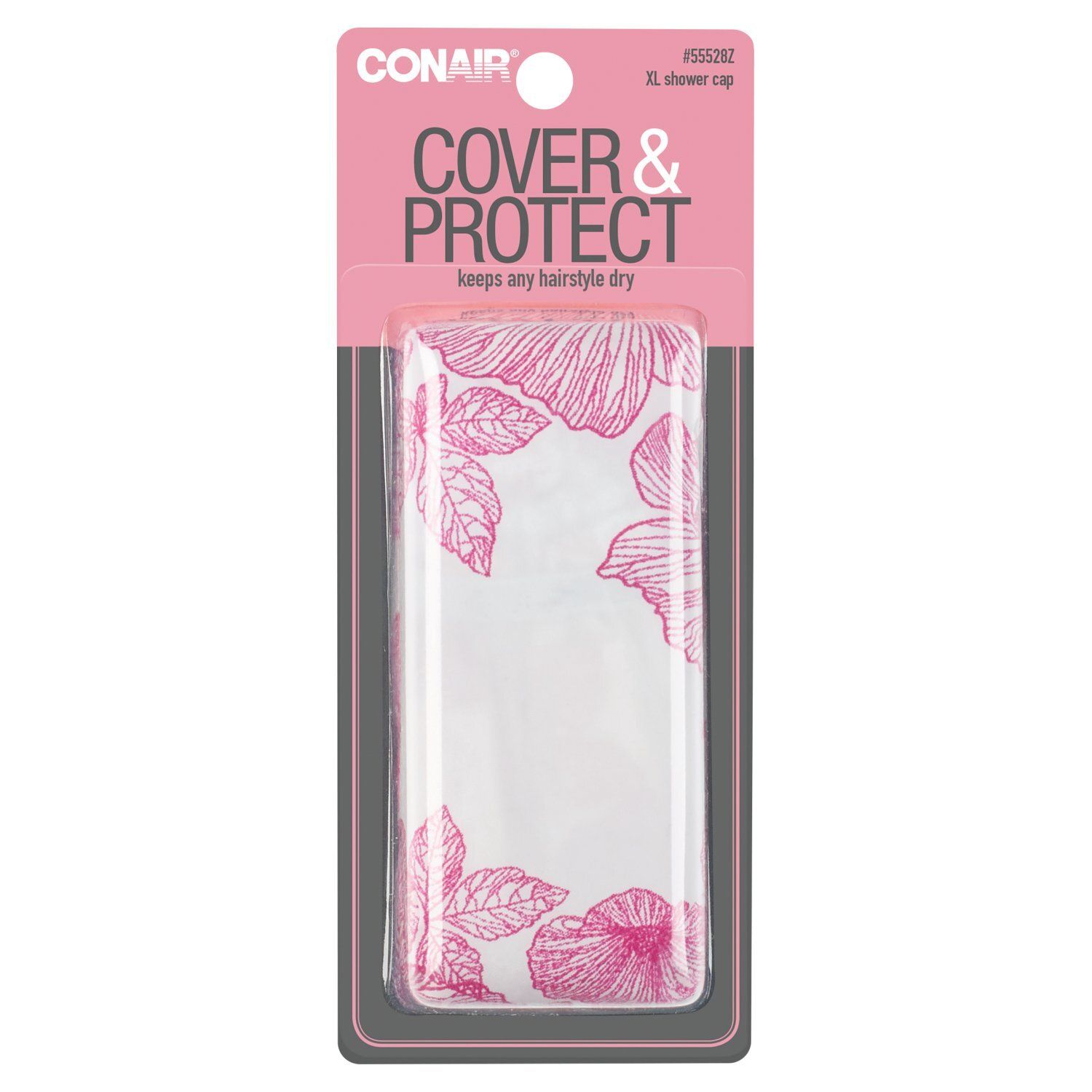CONAIR Cover &amp; Protect XL Shower Cap