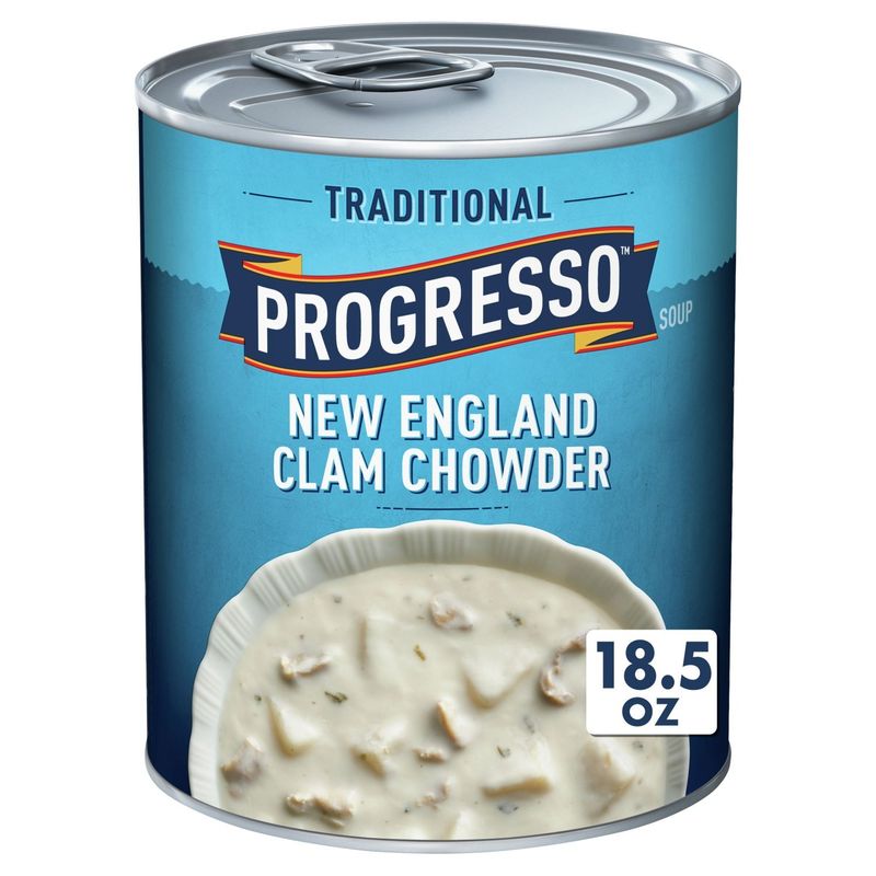 Progresso Traditional New England Clam Chowder Soup, 18.5 oz