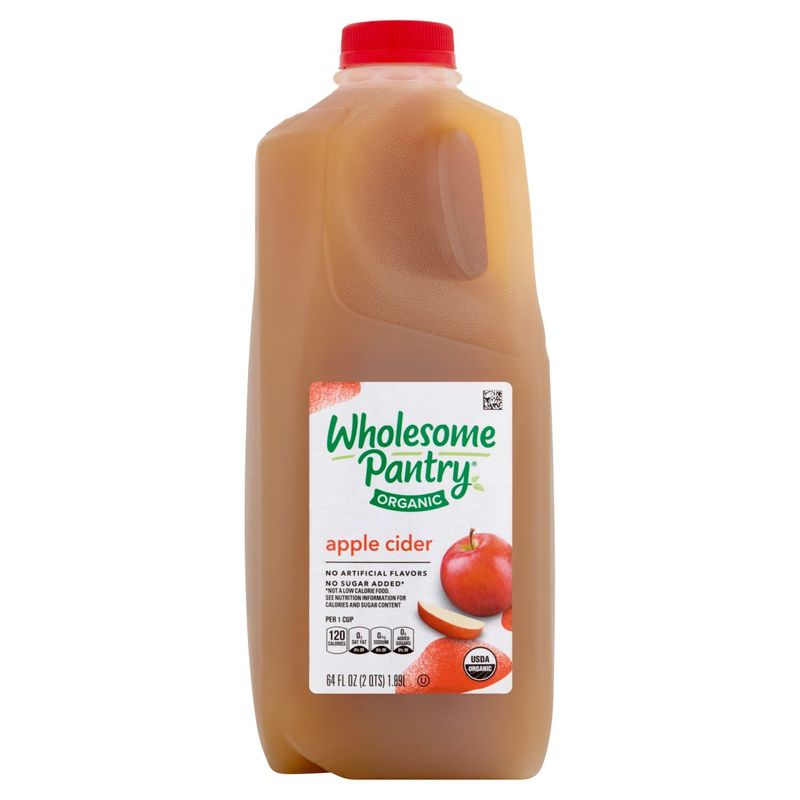 Wholesome Pantry Organic Apple Cider, 64 fl oz