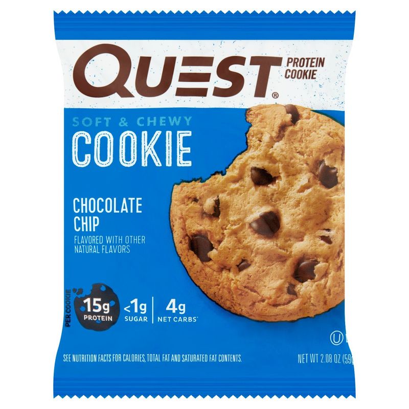 Quest Soft &amp; Chewy Chocolate Chip Protein Cookie, 2.08 oz