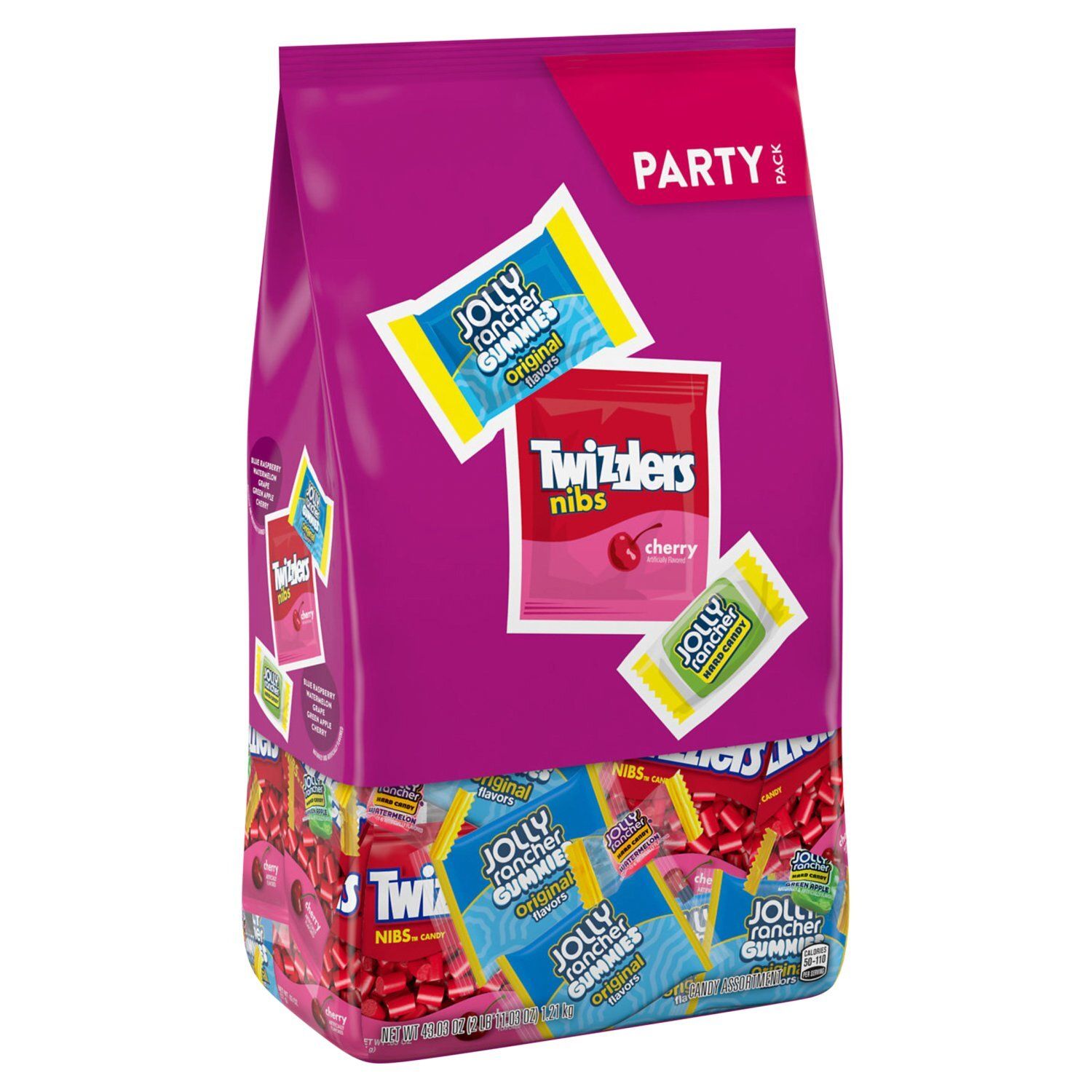Jolly Rancher and Twizzlers Candy Assortment Party Pack, 43.03 oz