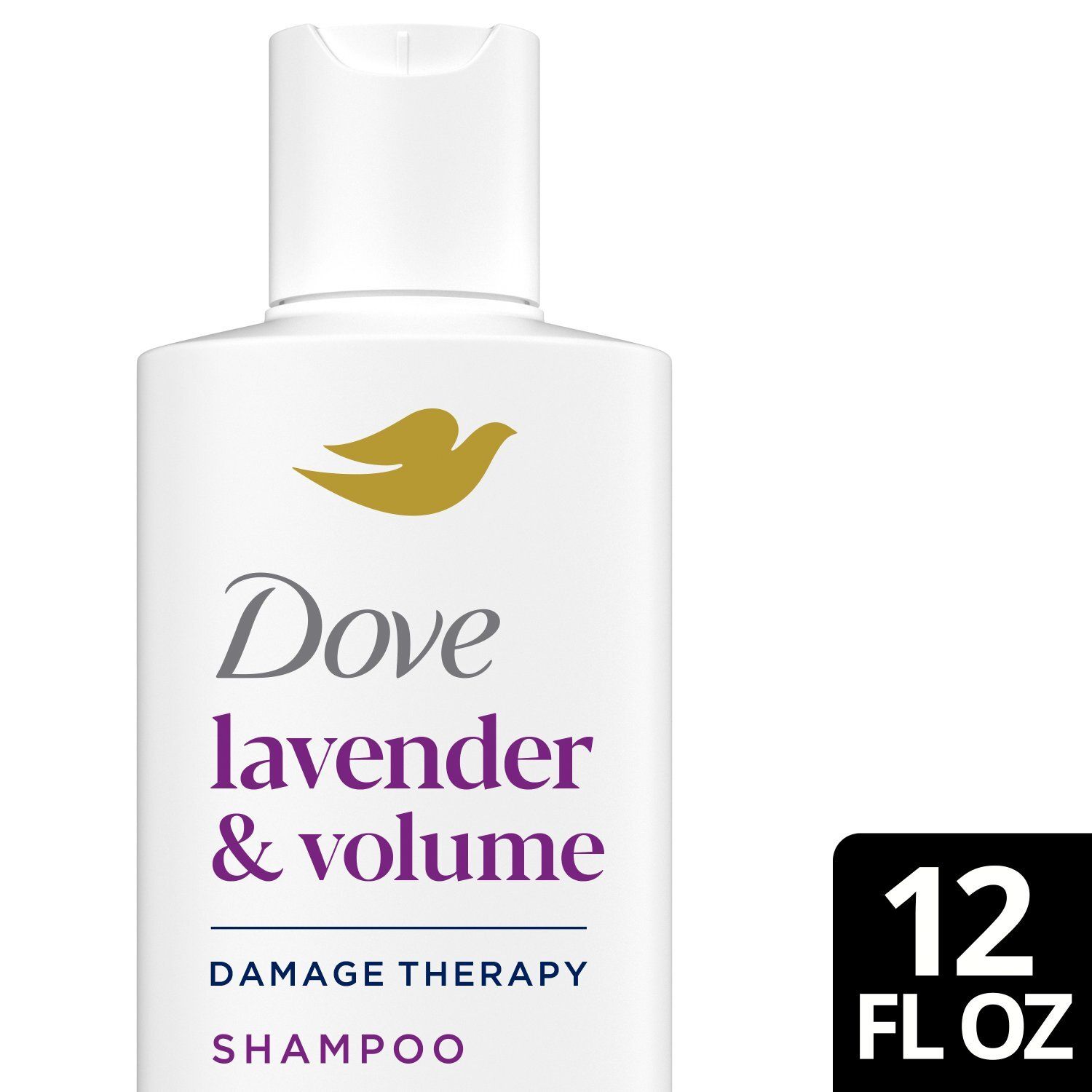 Dove Lavender &amp; Volume Shampoo, 12 fl oz
