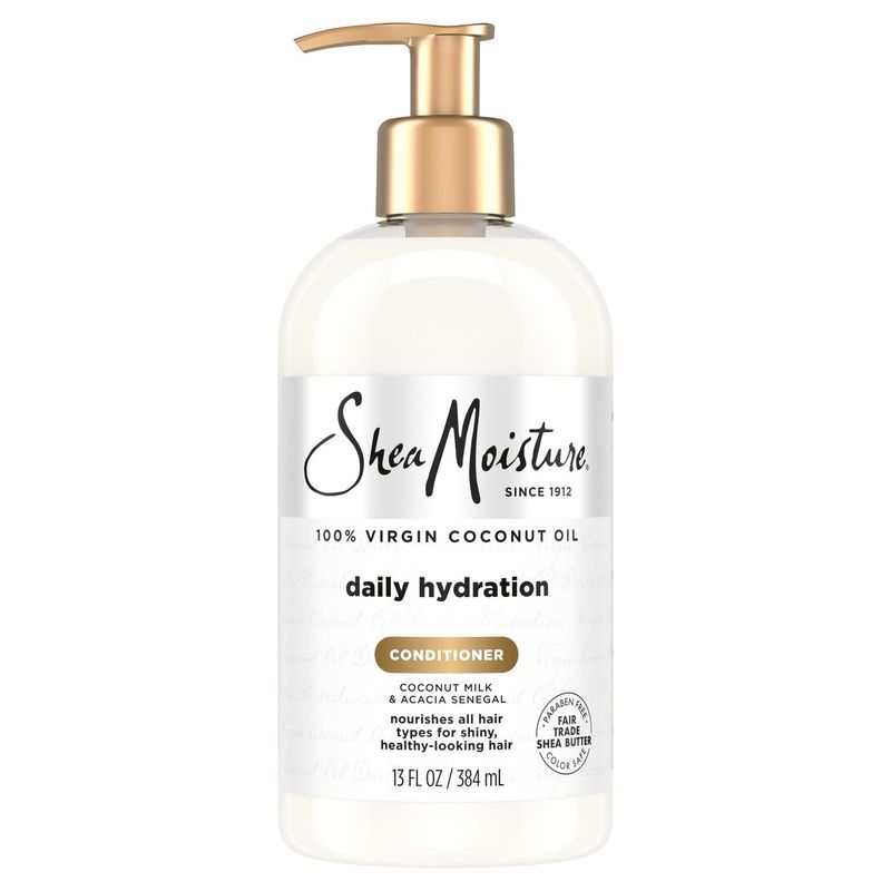 SheaMoisture 100% Virgin Coconut Oil Daily Hydration Conditioner, 13 fl oz