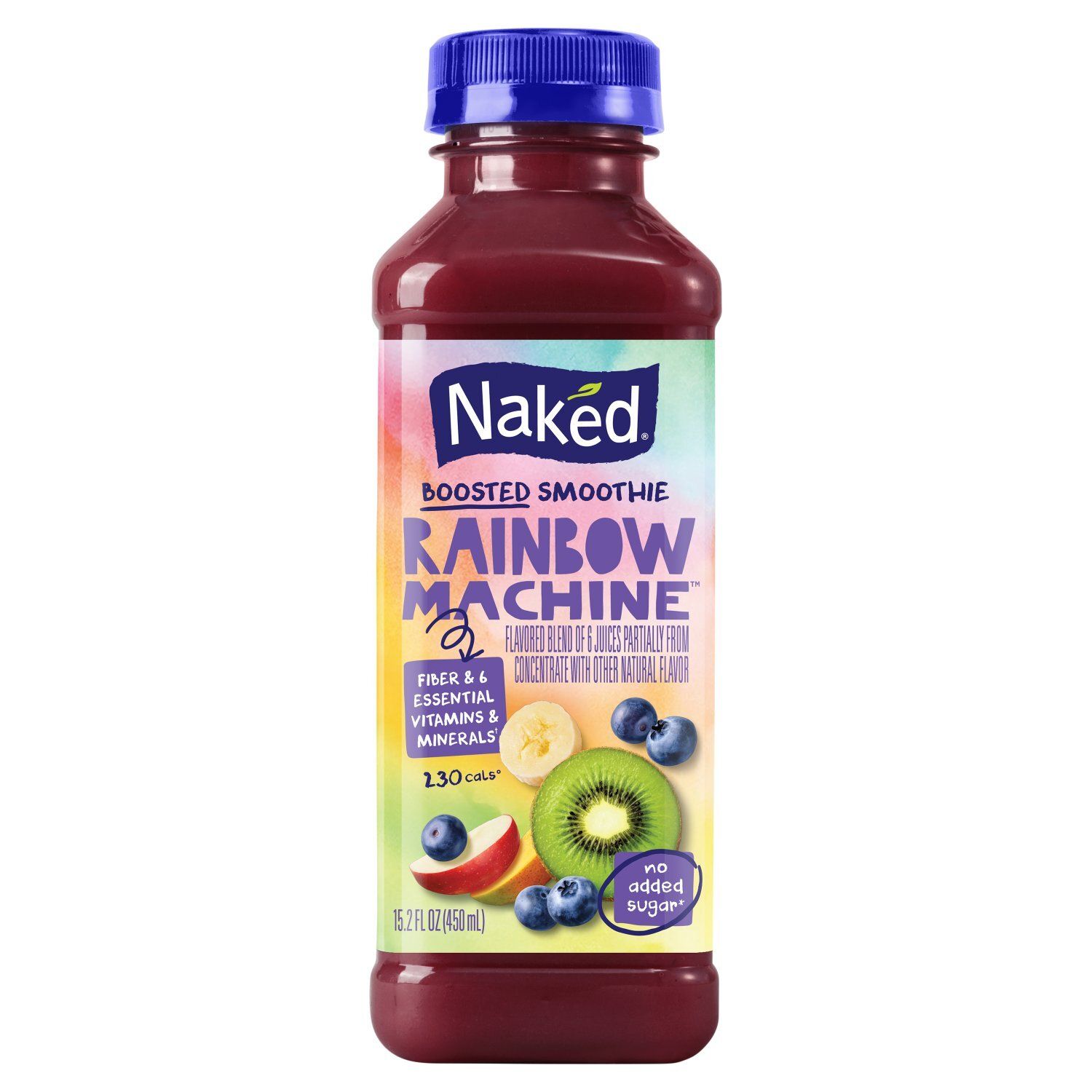 Naked Rainbow Machine Boosted Smoothie, 15.2 fl oz
