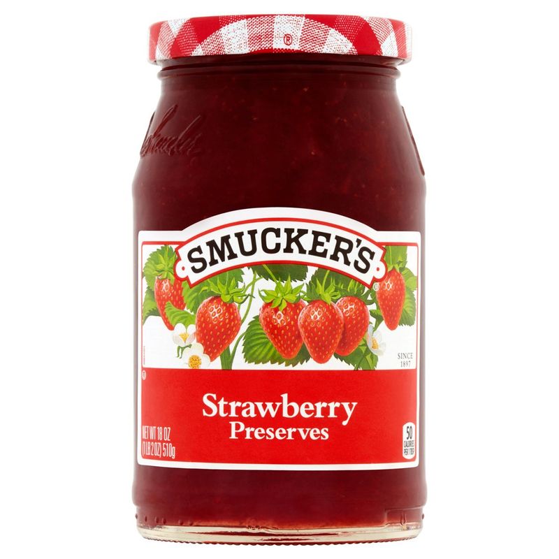 Smucker's Strawberry Preserves, 18 oz