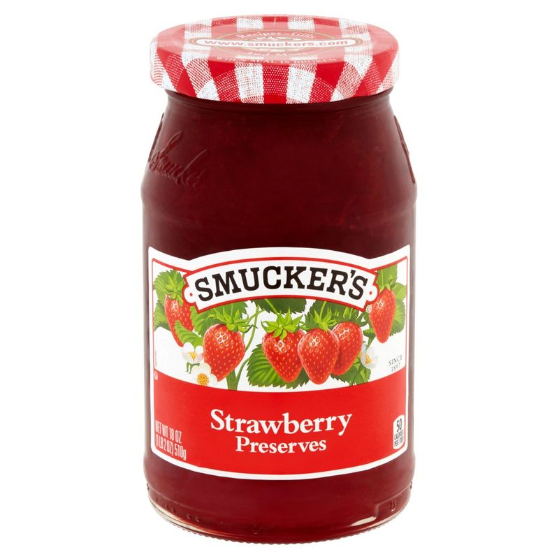 Smucker's Strawberry Preserves, 18 oz
