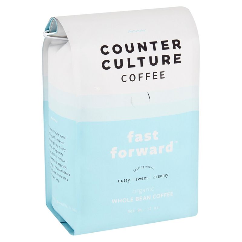 Counter Culture Coffee Fast Forward Organic Whole Bean Coffee, 12 oz