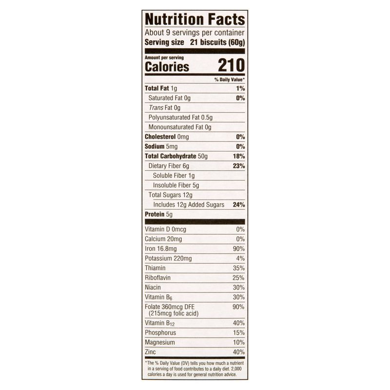 Bowl &amp; Basket Bite Size Frosted Shredded Wheat Cereal, 18 oz