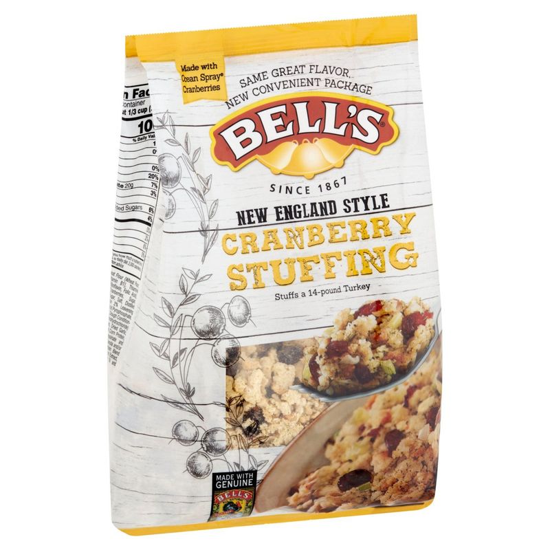 Bell's New England Style Cranberry Stuffing, 12 oz
