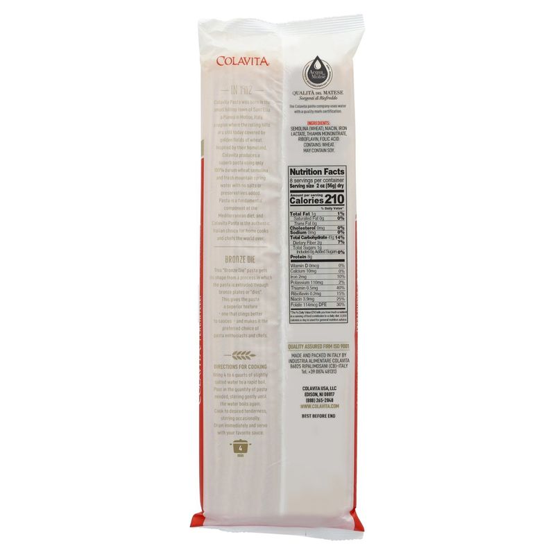 Colavita Thin Linguine Pasta, 16 oz