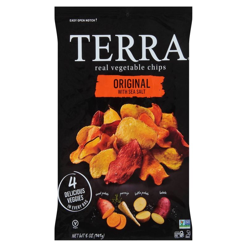 Terra Original Real Vegetable Chips with Sea Salt, 5 oz