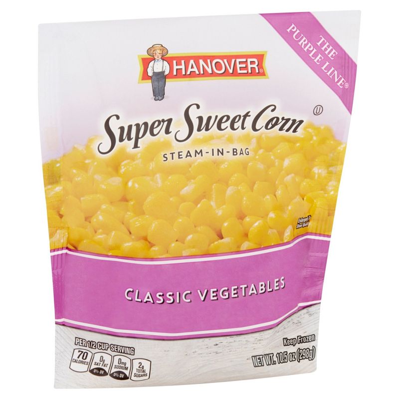 Hanover Steam-In-Bag Super Sweet Corn, 10.5 oz