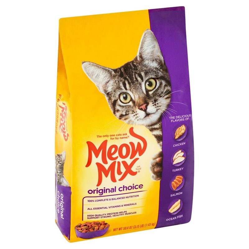 Meow Mix Original Choice Cat Food, 50.4 oz